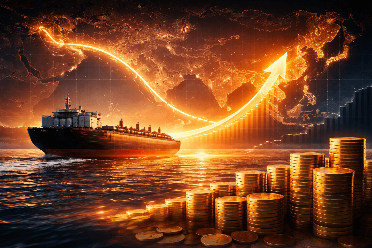 Middle East-to-China Oil Shipping Costs Surge 584% to Highest Since 2020