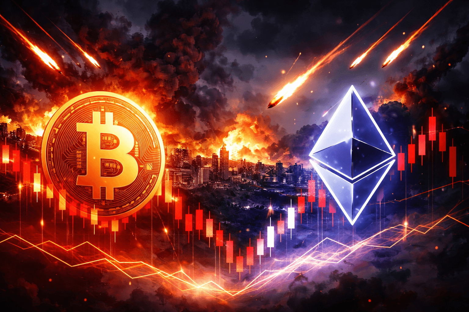 Bitcoin Resilient Amid Geopolitical Strikes, Trading Near $66,500