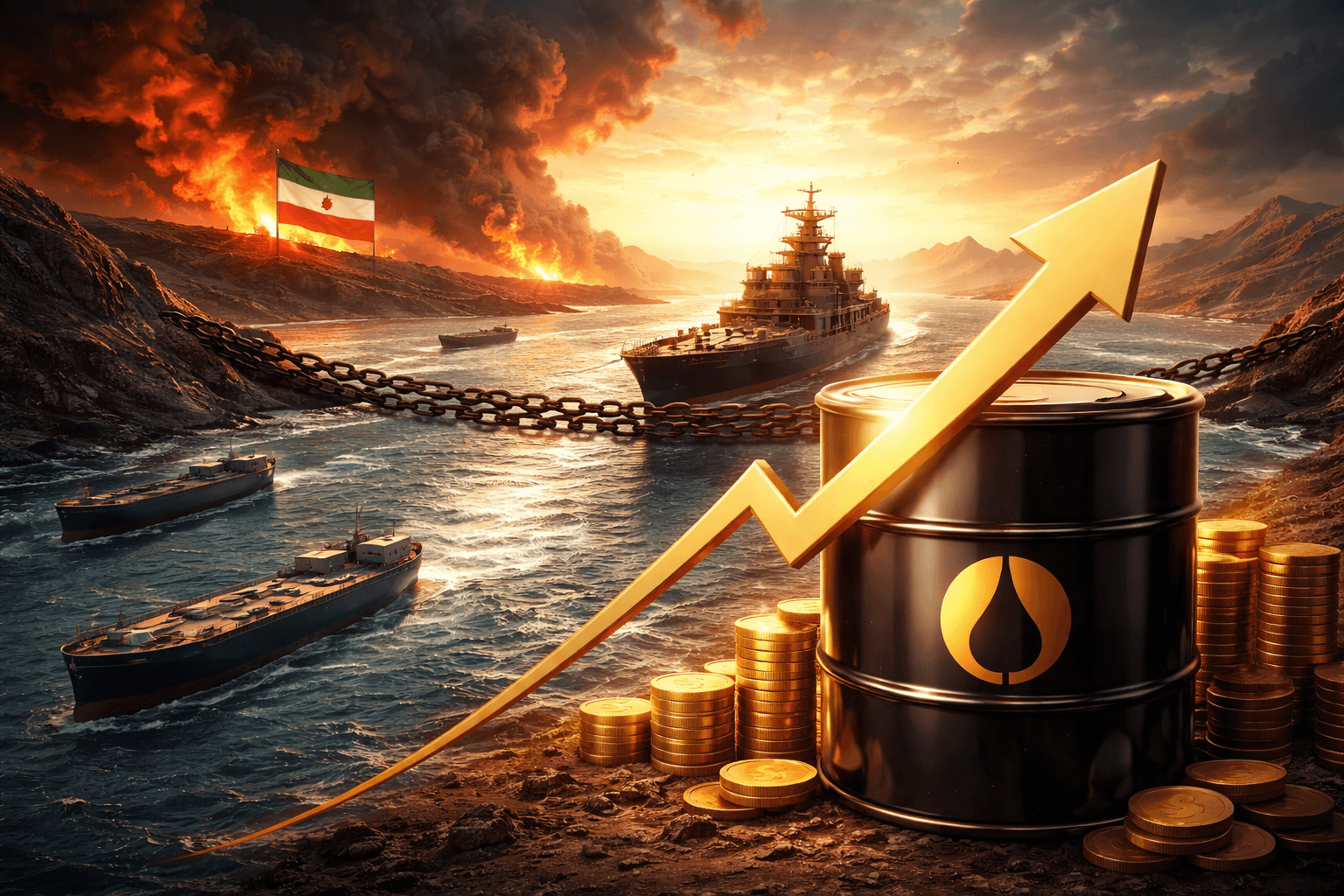 Iran Threatens Strait of Hormuz Closure, Potentially Driving Oil Above $100