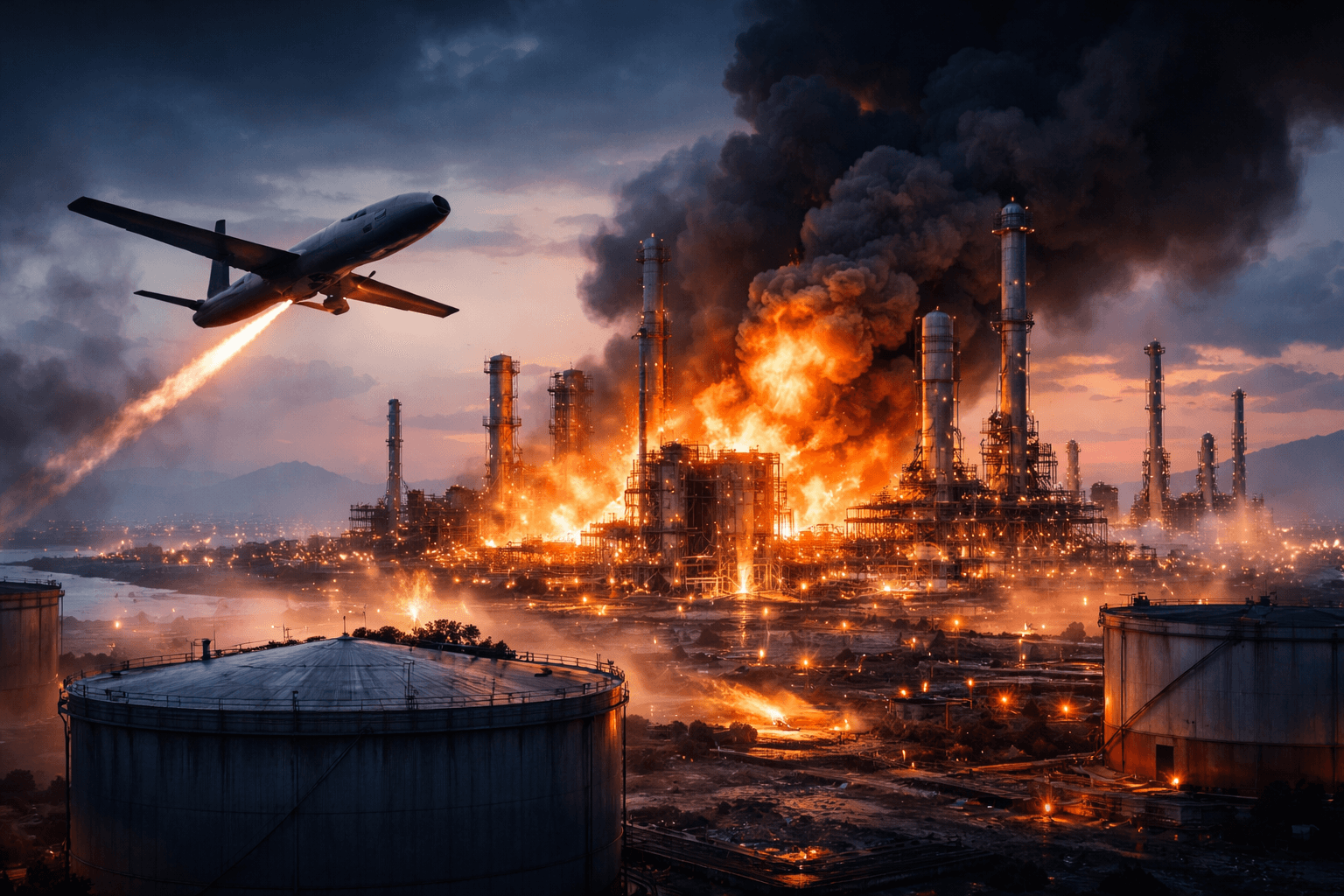 Saudi Arabia Shuts Ras Tanura Oil Refinery After Iranian Drone Strike