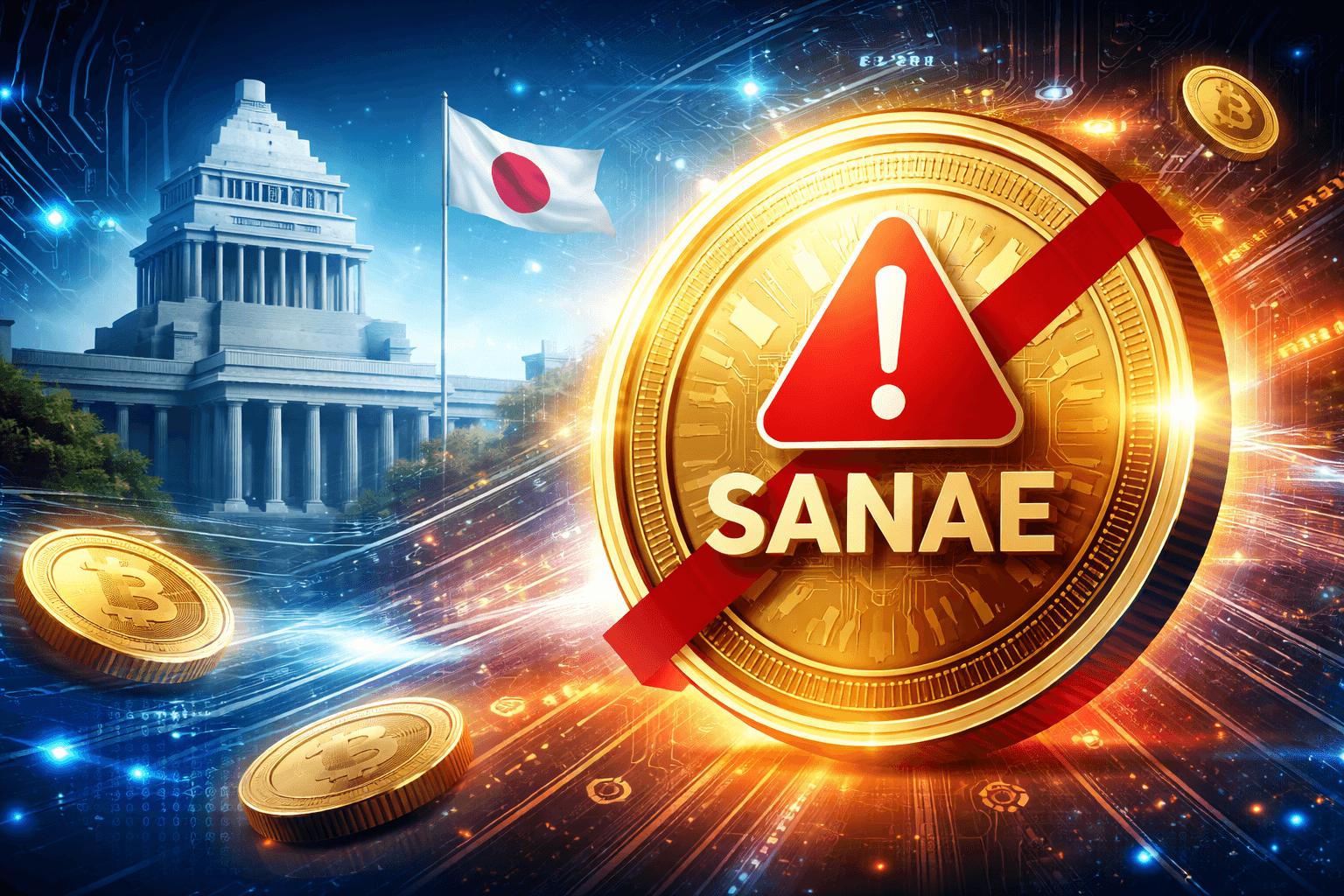 Japanese Prime Minister Sanae Takaichi Denies Links to SANAE Token (crypto token using her name)