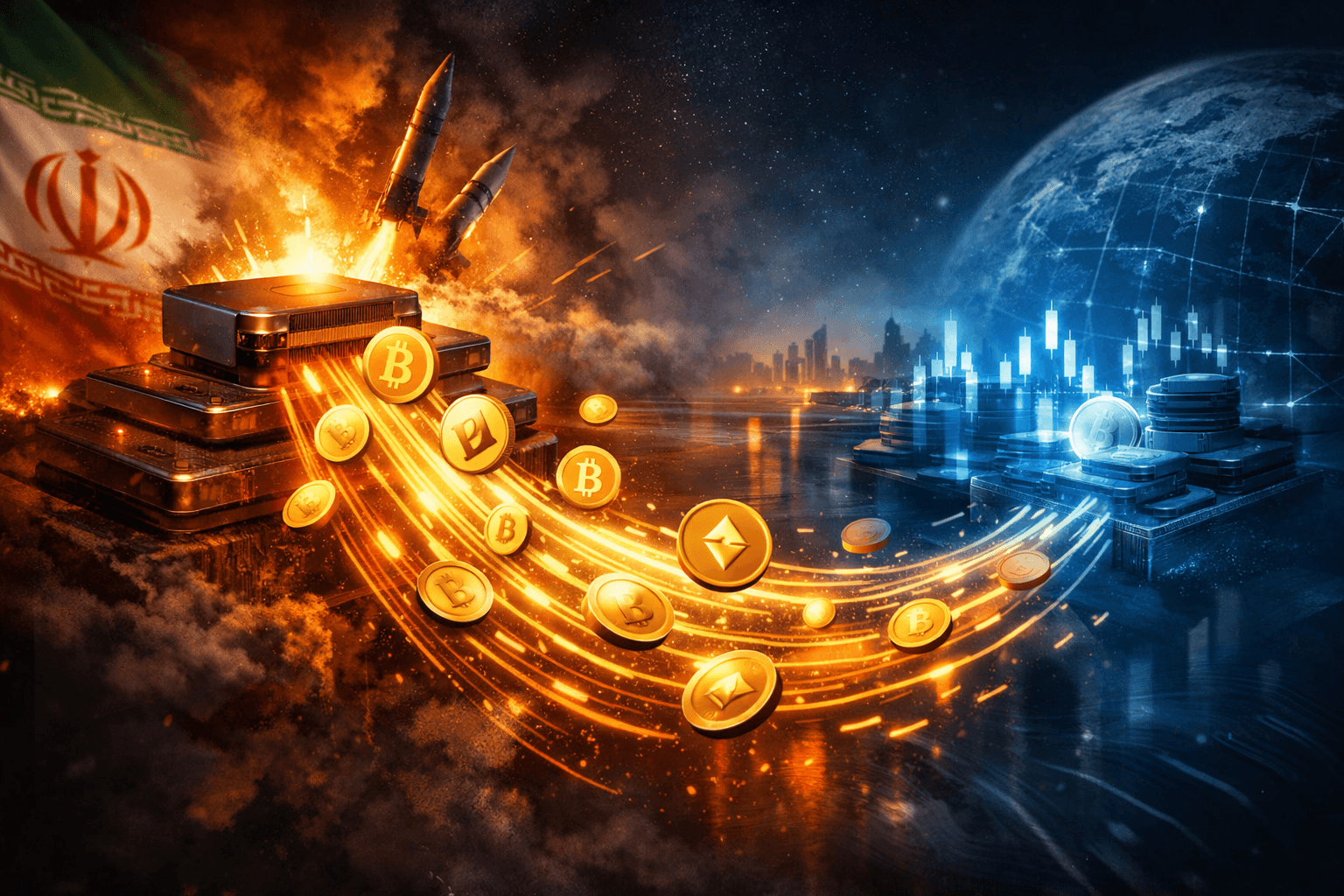 Crypto Outflows from Iran Exchanges Surge 873%, Led by Nobitex