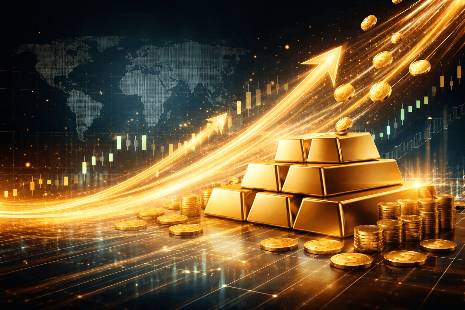 Global Gold Funds Record $6.2 Billion Weekly Inflows, Marking Third Consecutive Gain