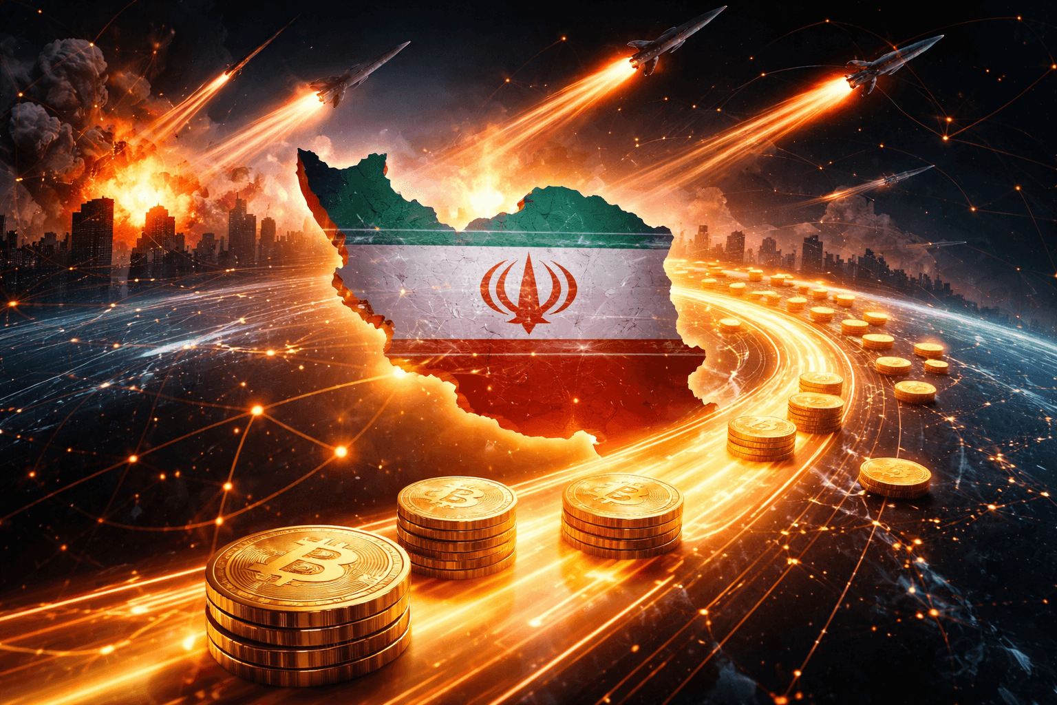 Iran Sees Sharp Crypto Outflows After Airstrikes, Says Chainalysis
