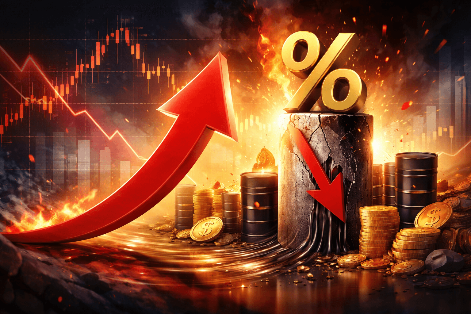 Rate Cut Expectations Decline Amid Mounting Inflation Fears