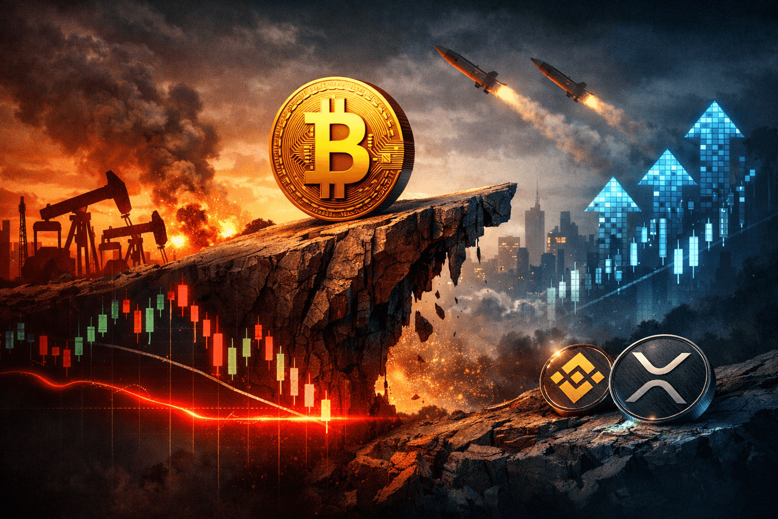 Bitcoin Struggles to Hold $70,000 as Geopolitical Tensions Weigh on Market