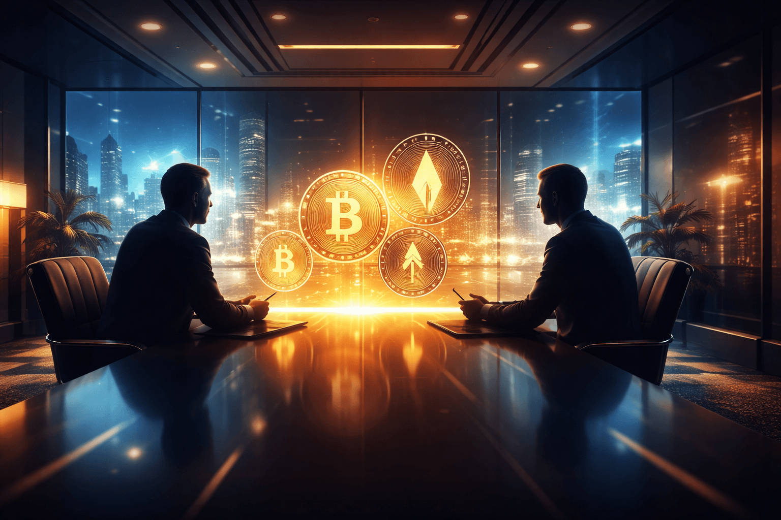 Donald Trump Holds Private Meeting with Coinbase CEO