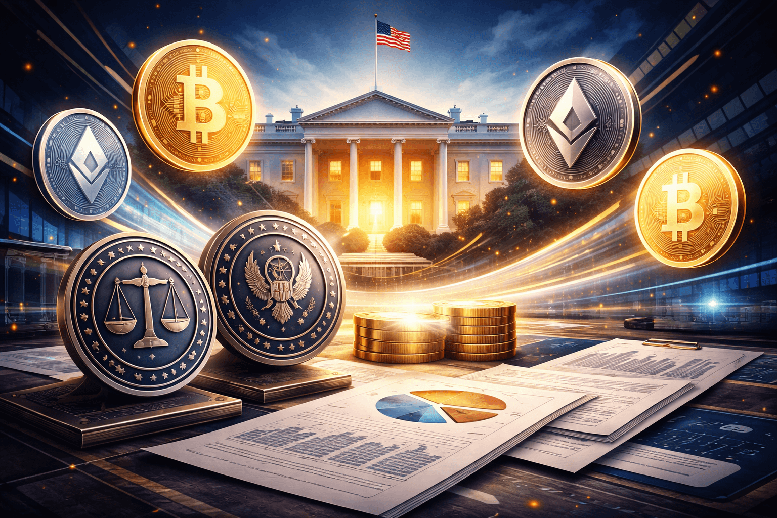 SEC and CFTC Submit Regulatory Measures on Cryptocurrencies and Prediction Markets to White House