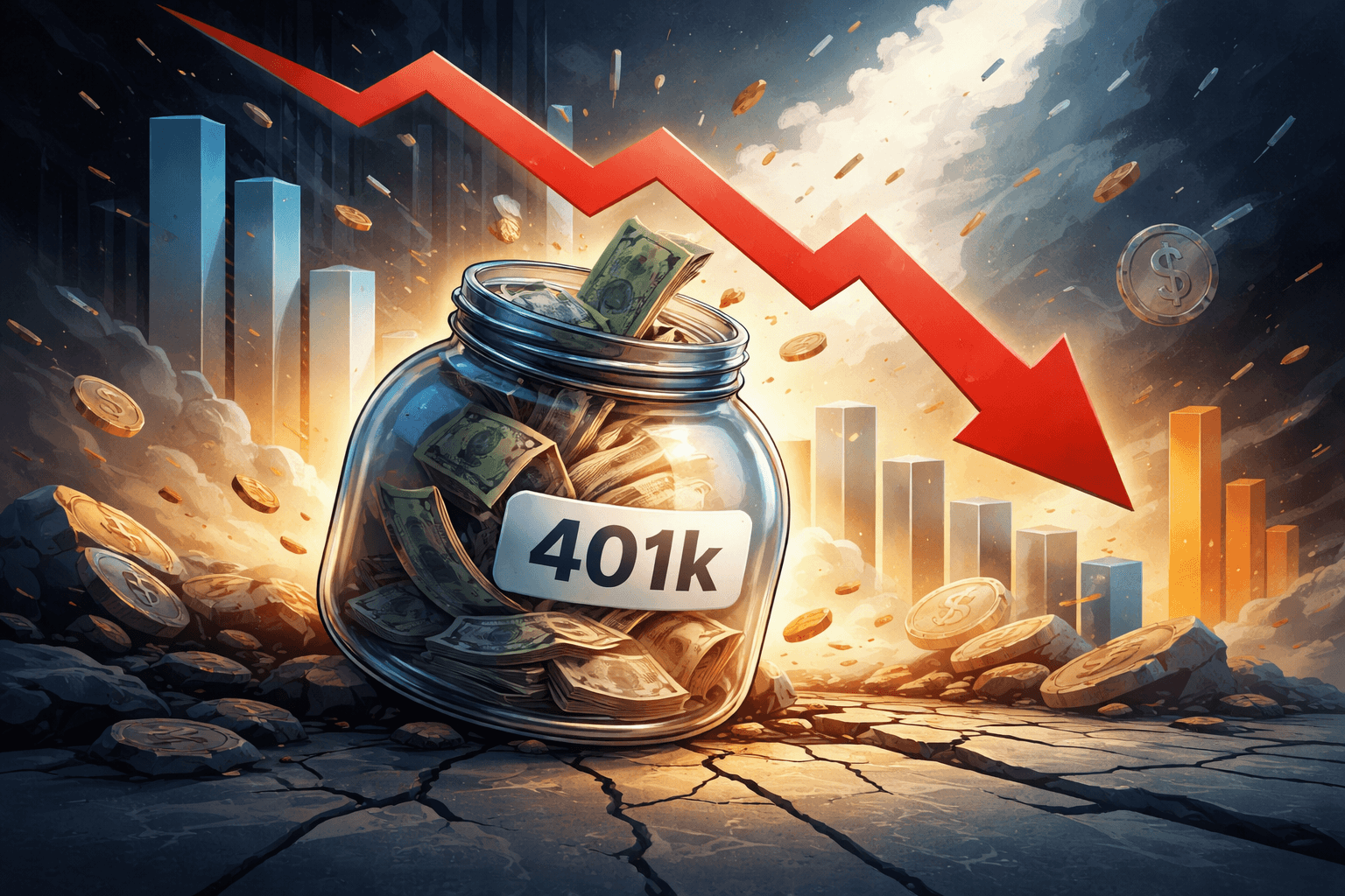 Record 401(k) Withdrawals Reflect Rising Financial Pressure in U.S.