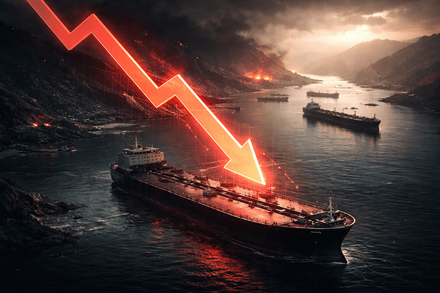 Tanker Traffic in Strait of Hormuz Plummets 92% Amid Regional Disruptions