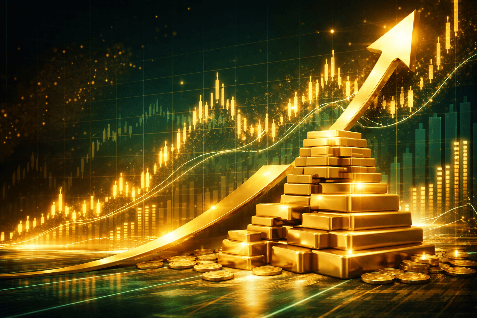 Gold Prices Surge for Seventh Consecutive Month, Setting New Record