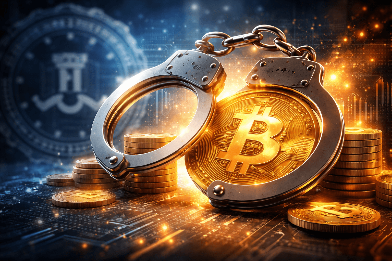 FBIとフランス当局、4,600万ドル相当の仮想通貨窃盗容疑で米国契約業者を逮捕