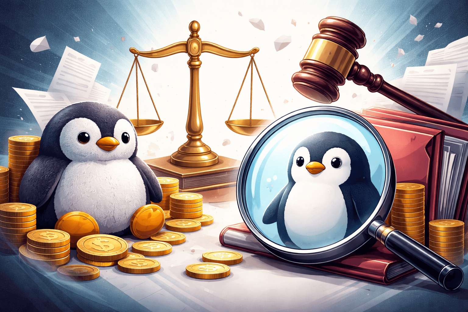 PEI Licensing Sues Pudgy Penguins for Trademark Infringement Over Penguin-Themed Merchandise