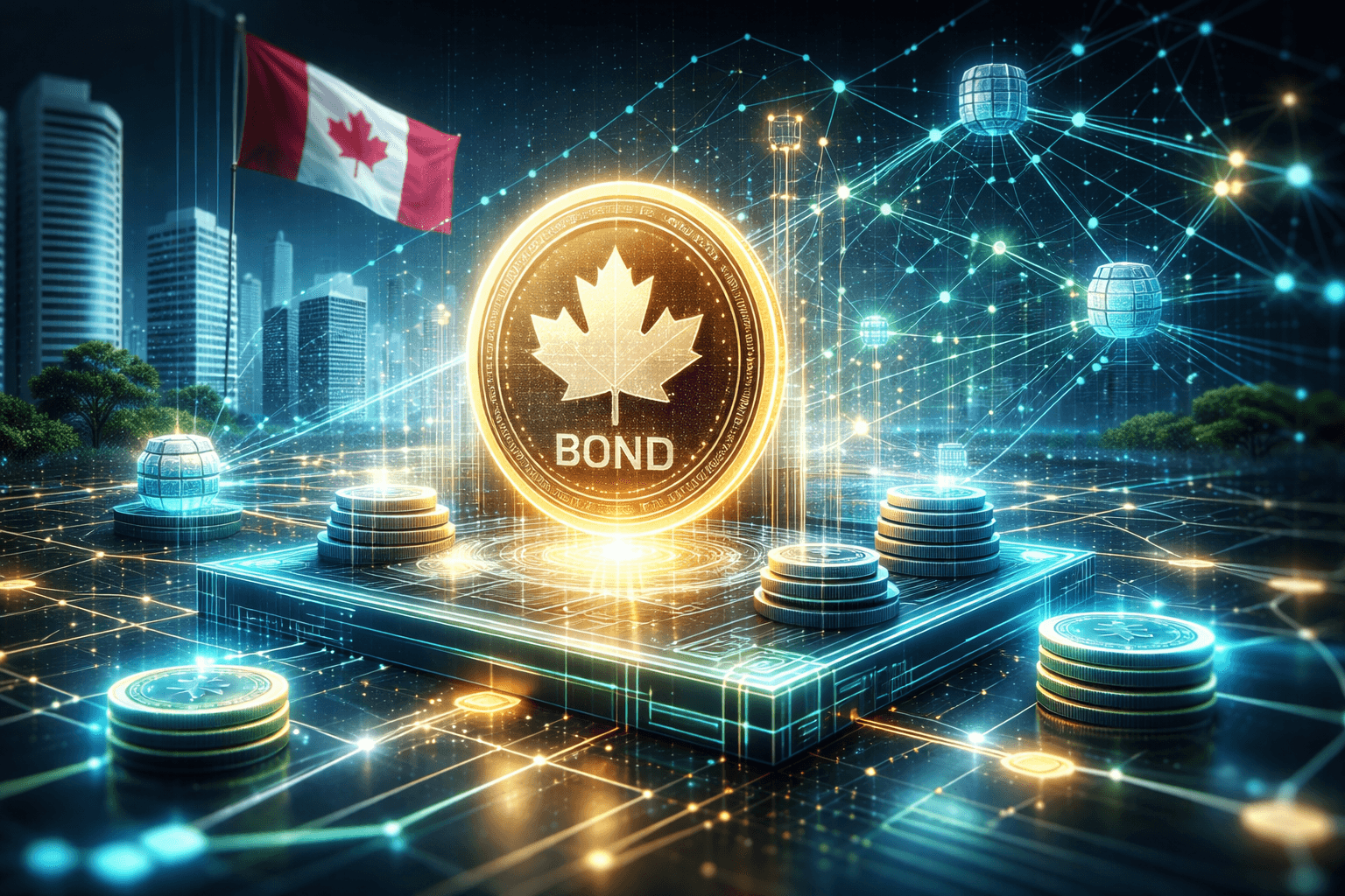 Bank of Canada and Major Banks Complete Tokenized Bond Pilot Testing Blockchain Issuance and Settlement