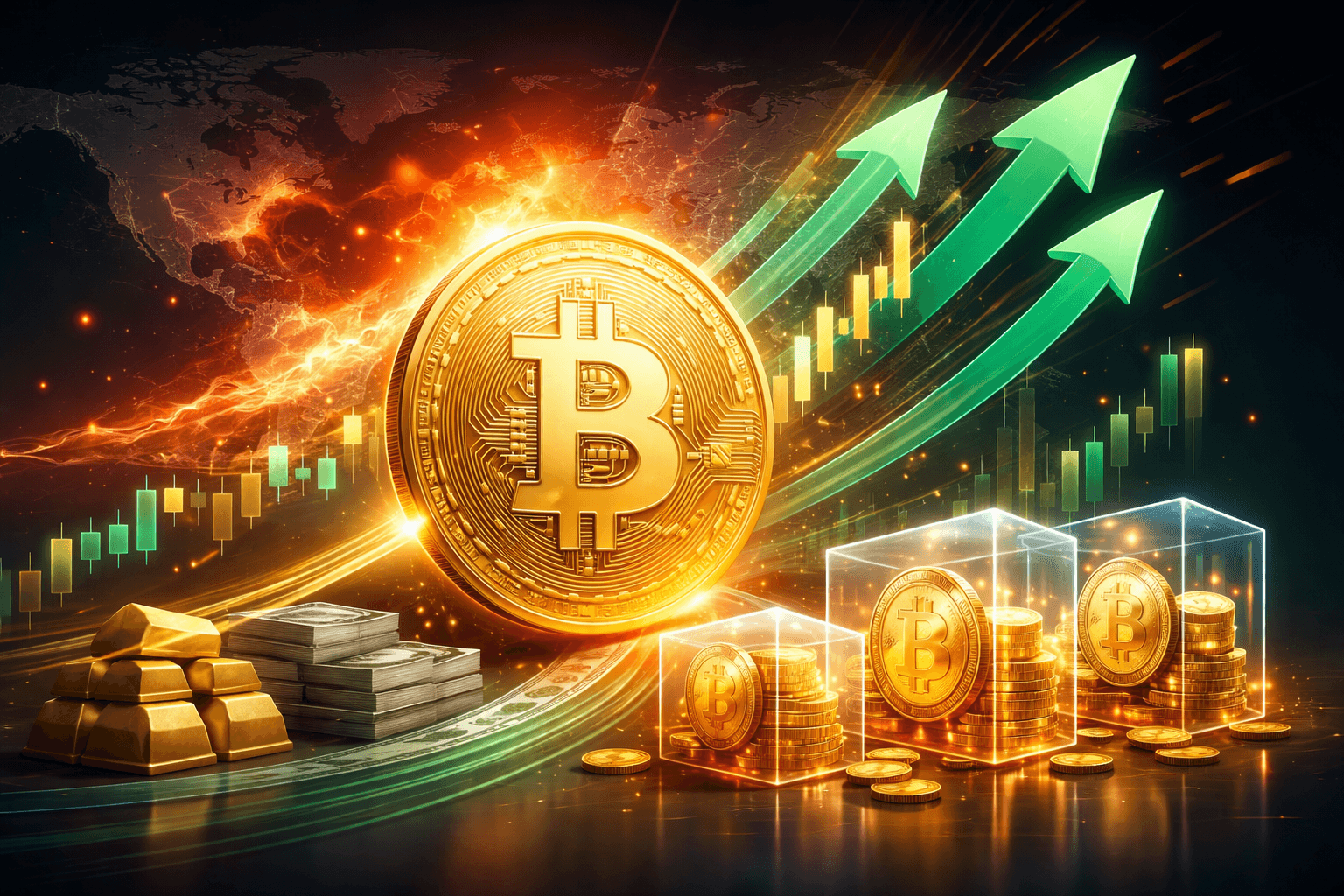 Bitcoin Surges and U.S. Spot Bitcoin ETFs See $500 Million Inflows Amid Iran Tensions