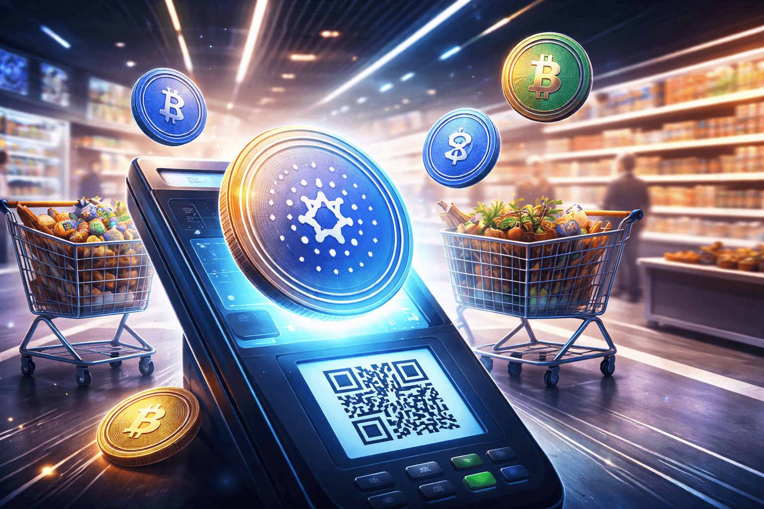 カルダノ、DFX.swissを通じてスイスのスパーでADA決済を導入