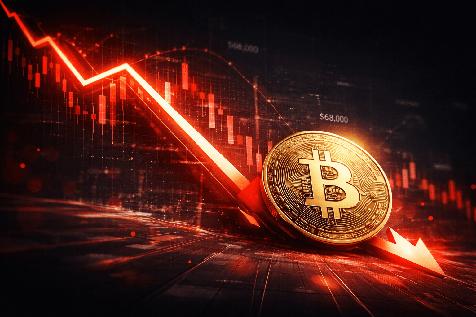 HTXデータによると、2026年3月8日にビットコインが6万7000ドルを下回る