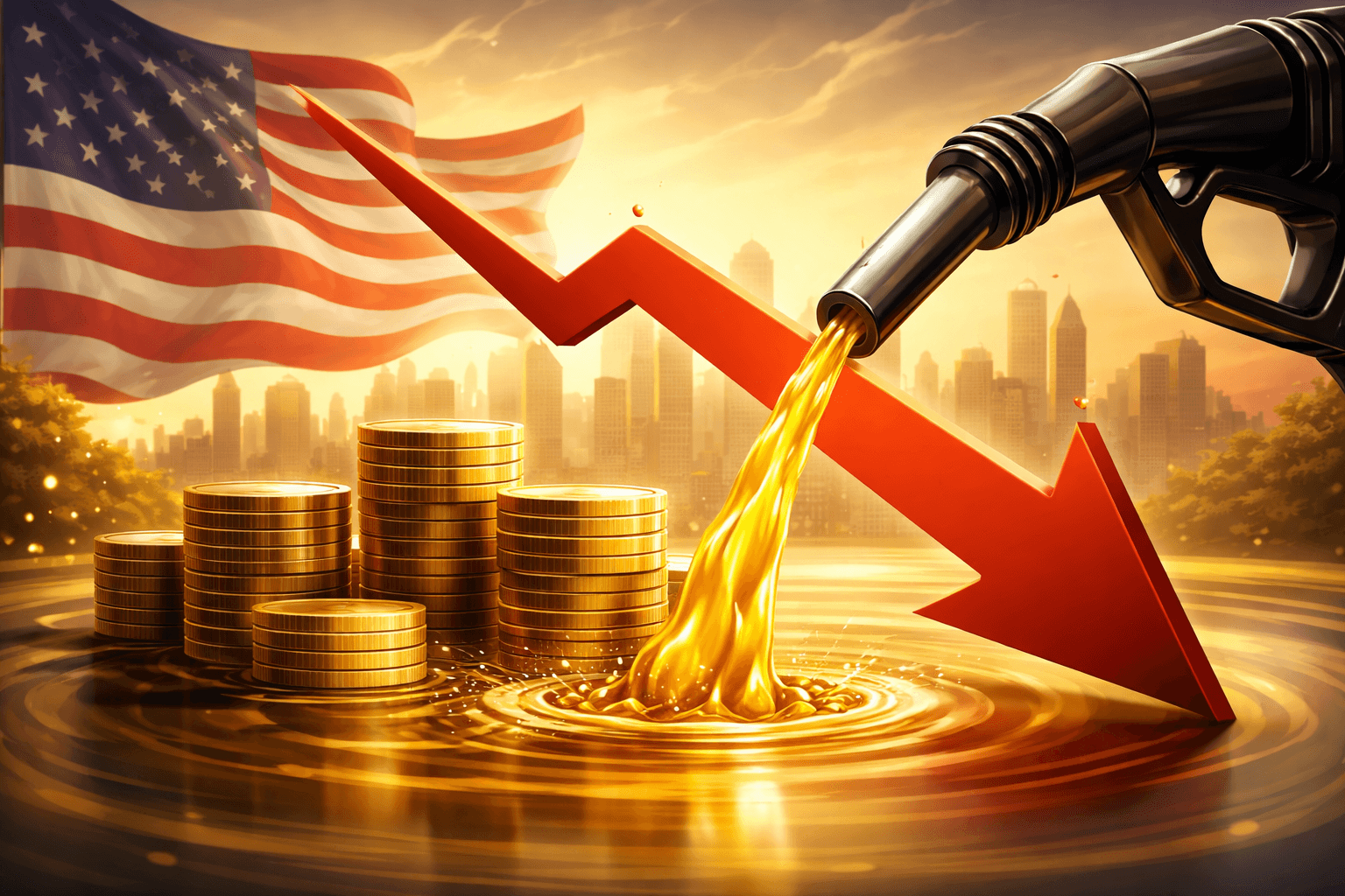 President Trump Predicts Rapid Decline in U.S. Gas Prices