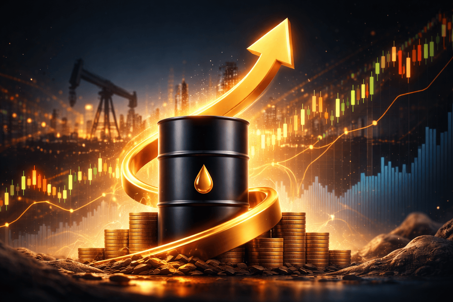 U.S. Oil Prices Surge 34.5% for Record Weekly Gain Since 1982