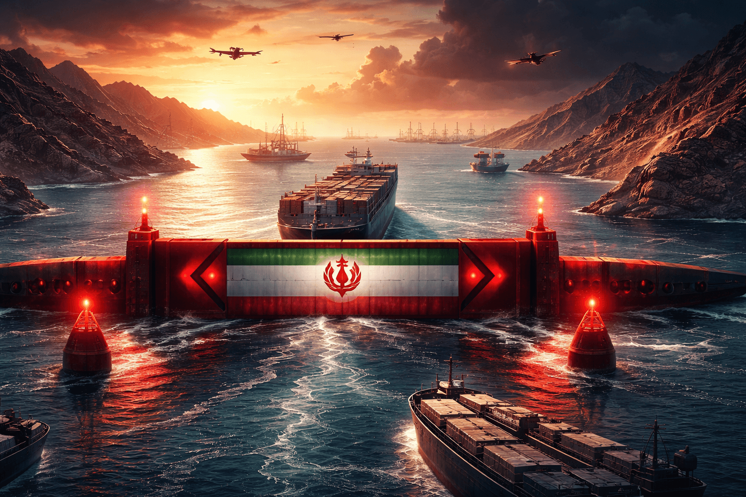 Iran Restricts Strait of Hormuz Passage for U.S. and Israeli-Linked Ships