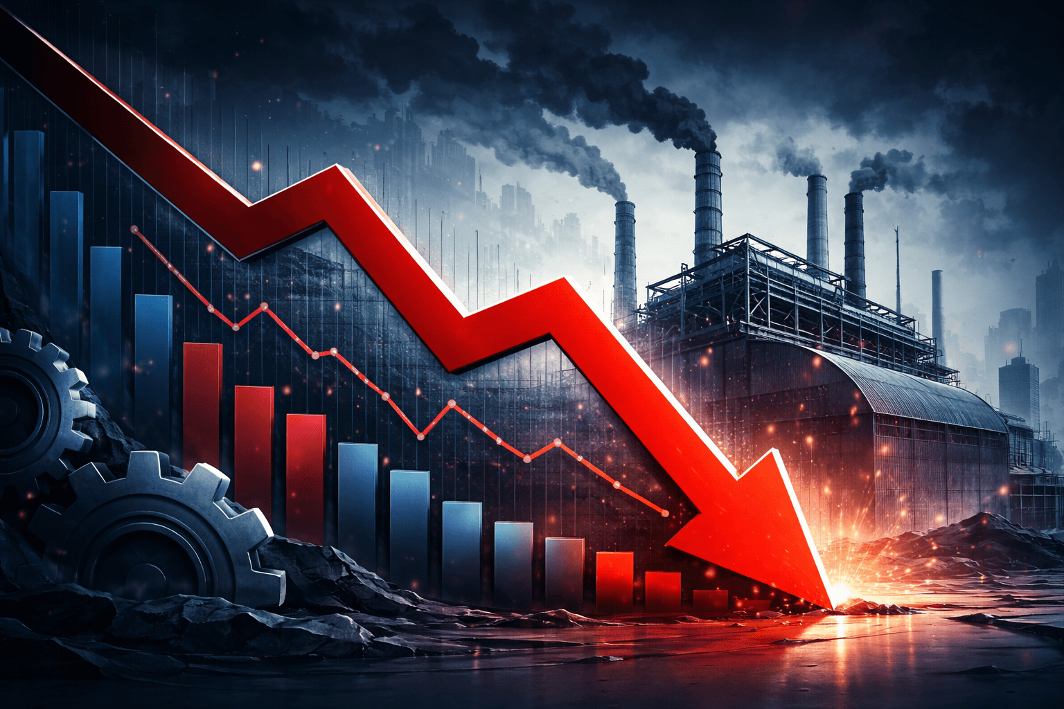 U.S. Manufacturing PMI Falls to 47.9, Signaling Continued Sector Contraction