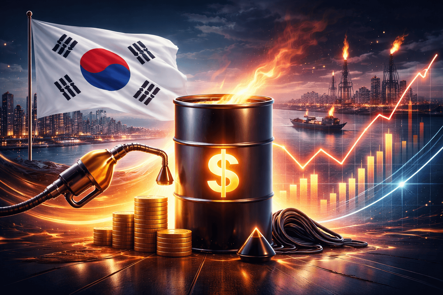 South Korea Mulls First Oil Price Cap in Three Decades Amid Energy Surge