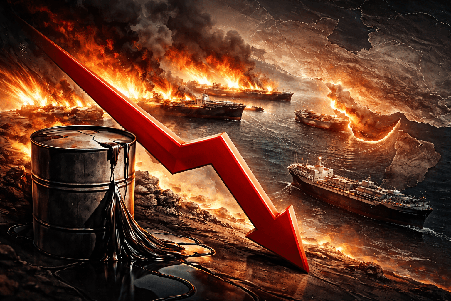 Iraq’s Oil Output Plummets 60% Amid Iran Conflict Blocking Tanker Routes