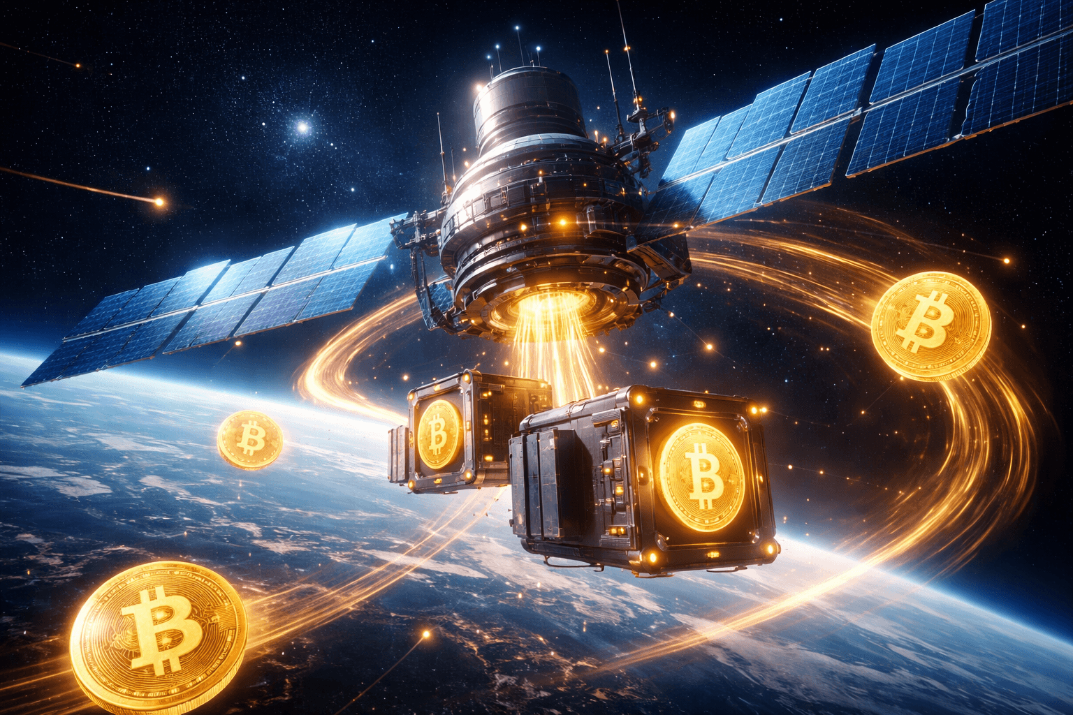 Starcloud CEO、宇宙空間でのビットコイン採掘計画を表明