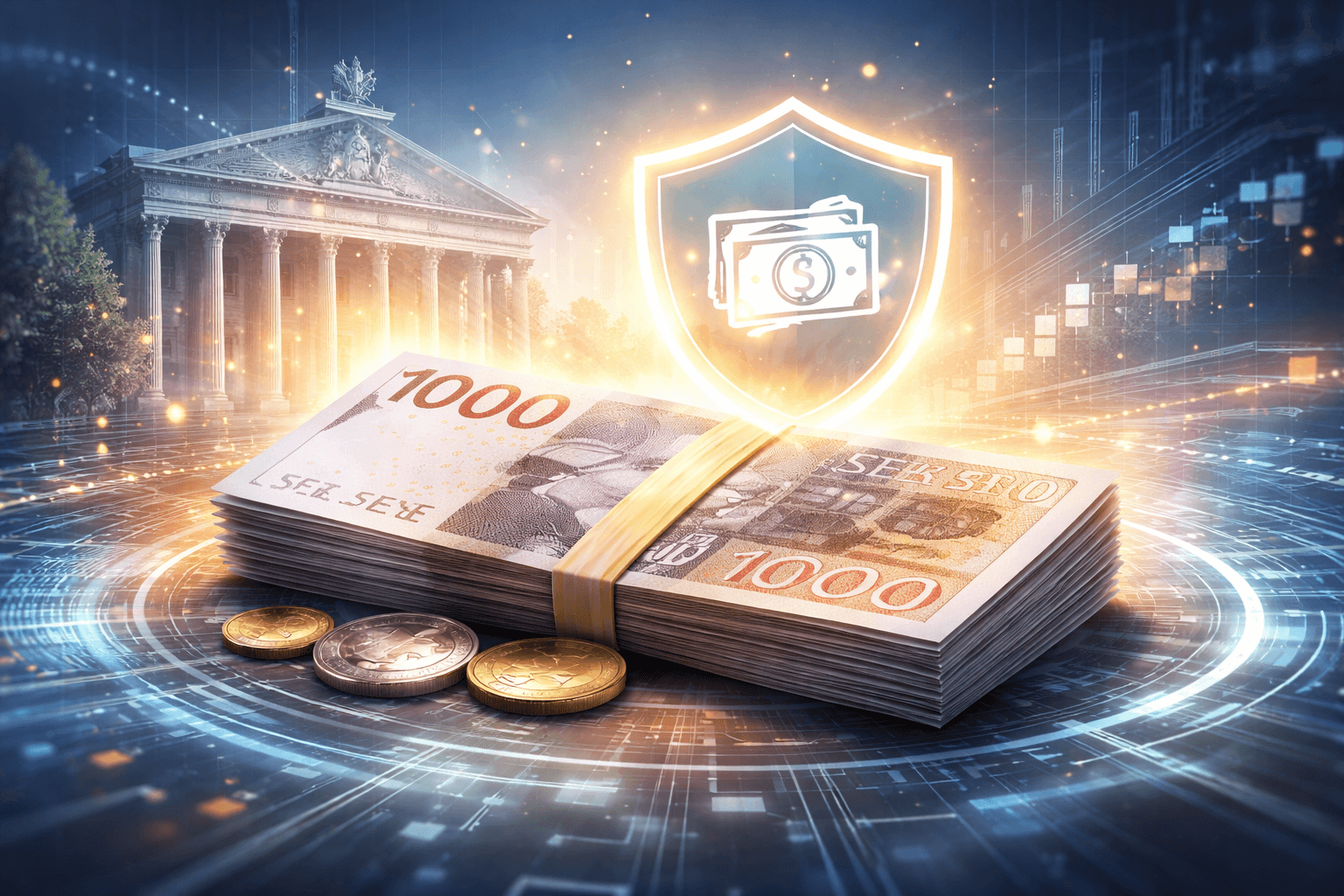 Sweden’s Central Bank Advises Citizens to Keep 1,000 Kronor in Cash