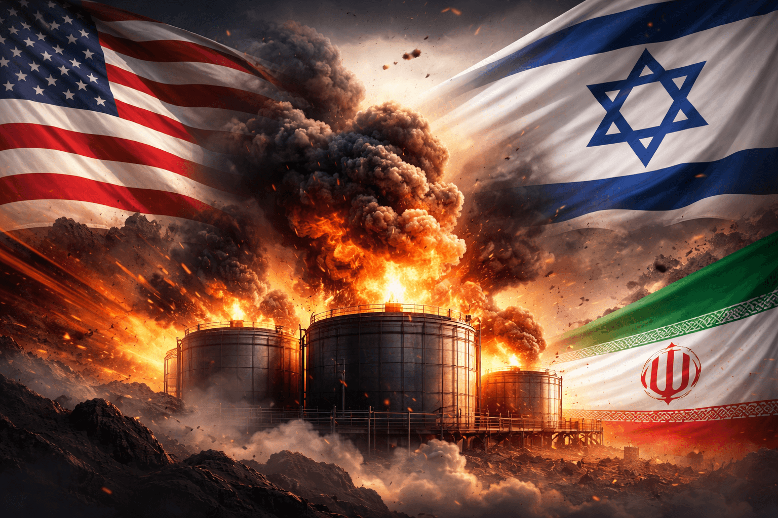 U.S. Expresses Dismay Over Israel’s Strikes on Iranian Fuel Depots