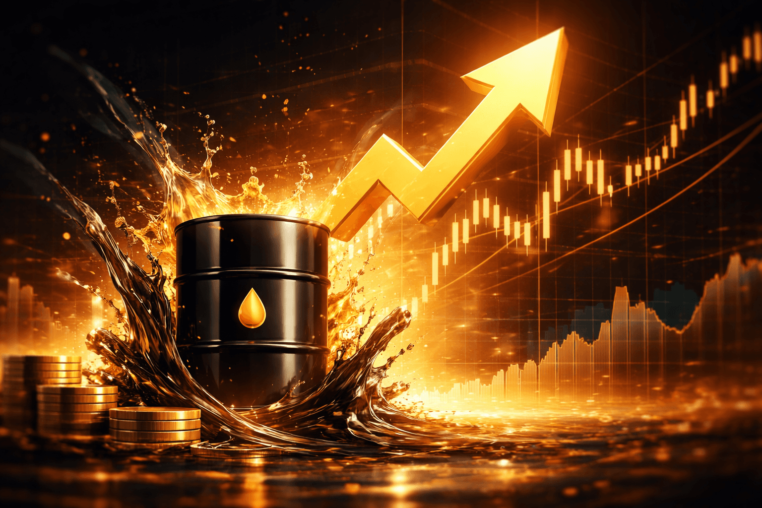 WTI Crude Oil Set for Record 29.9% Single-Day Surge