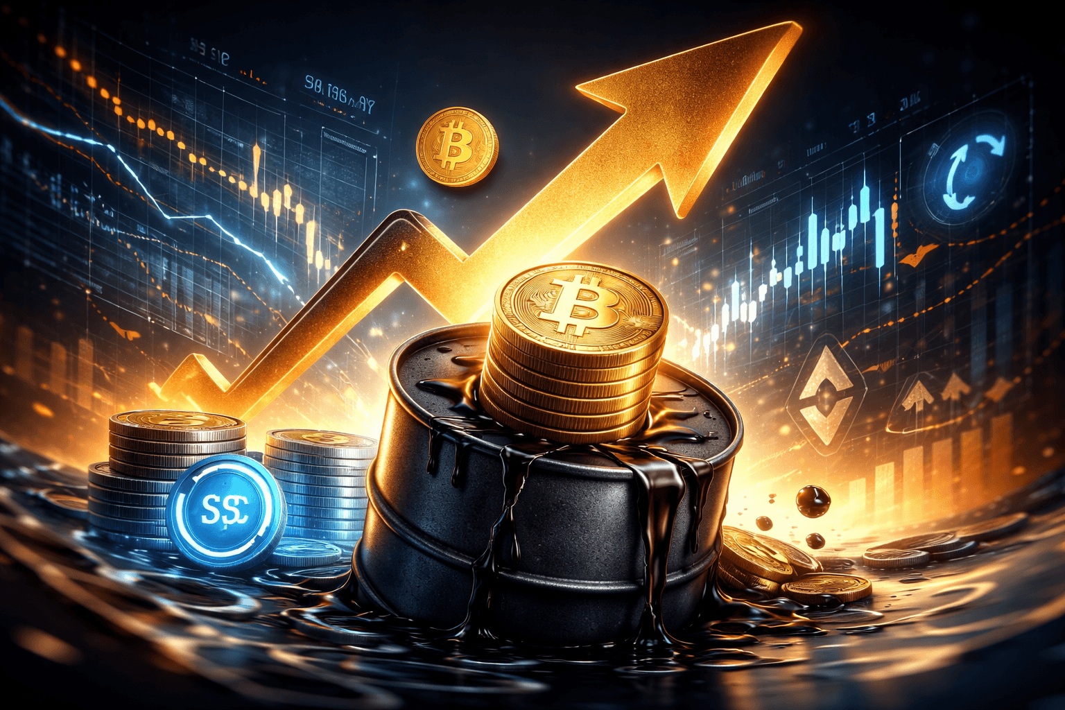 Whale Gains $573,000 on 5x Leveraged Short as Oil Prices Decline