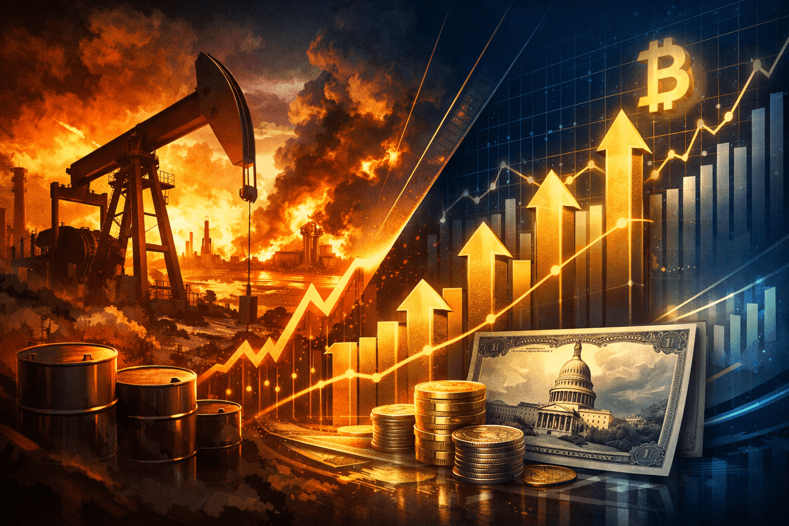 US Treasury Yields Rise as Middle East Tensions and Oil Prices Stoke Inflation Fears