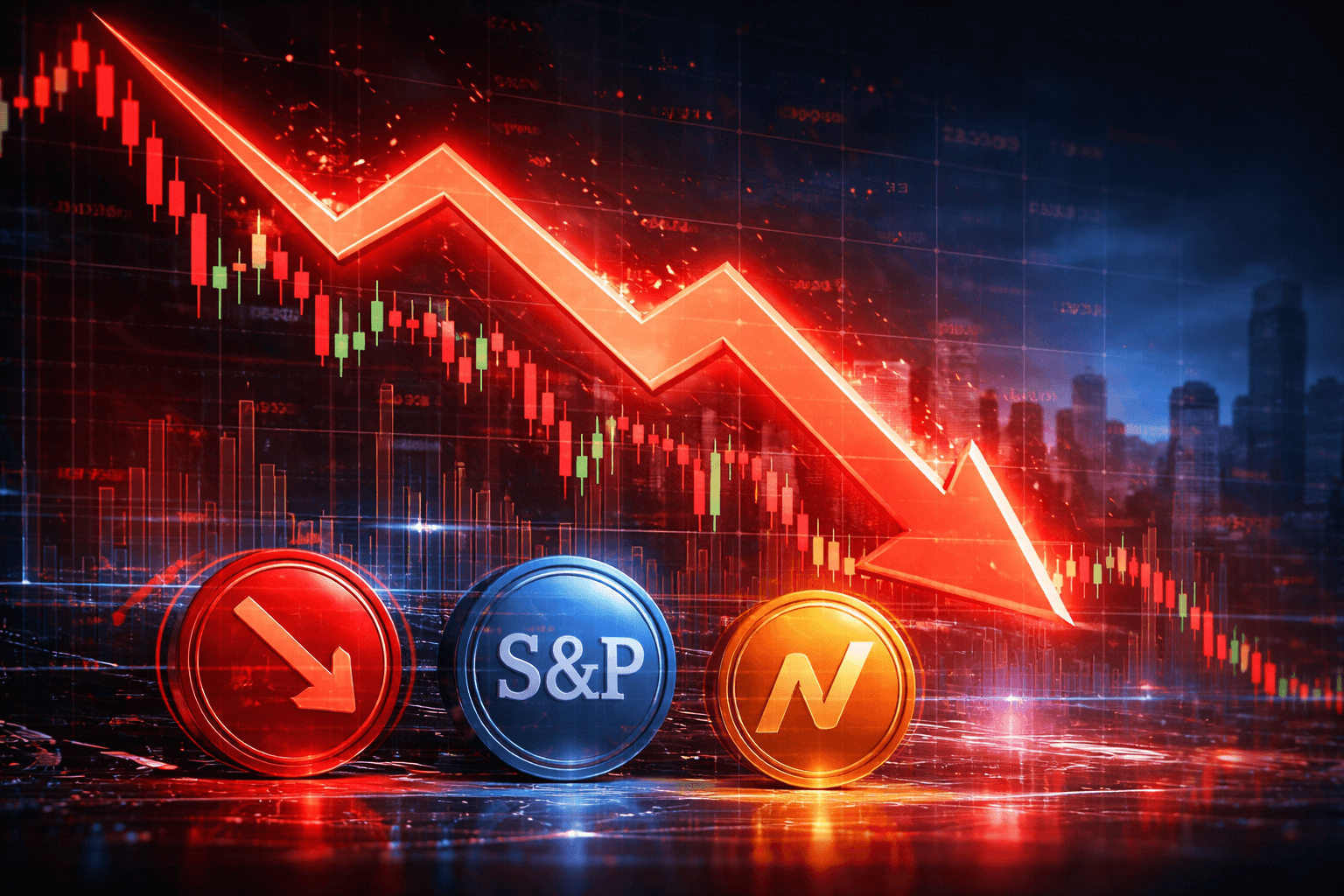 U.S. Stock Indexes Open Lower as Dow Drops 1%