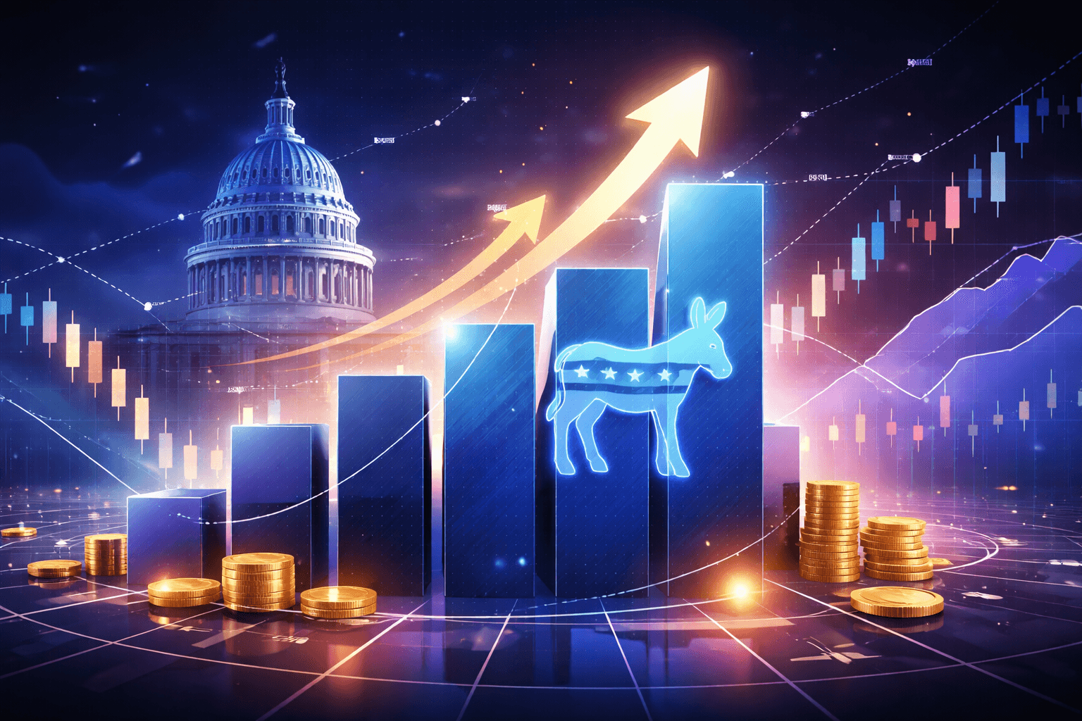 Democrats Reach Record 45% Odds of 2026 Congressional Control on Kalshi