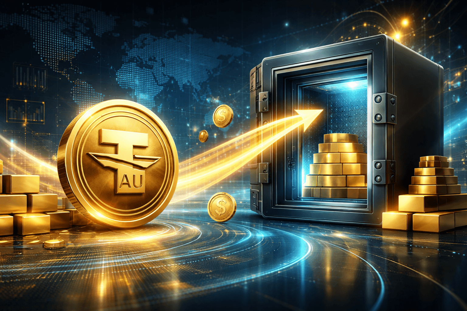 Antalpha Moves $15.21 Million in Tether Gold (XAUT) to Cobo Custody