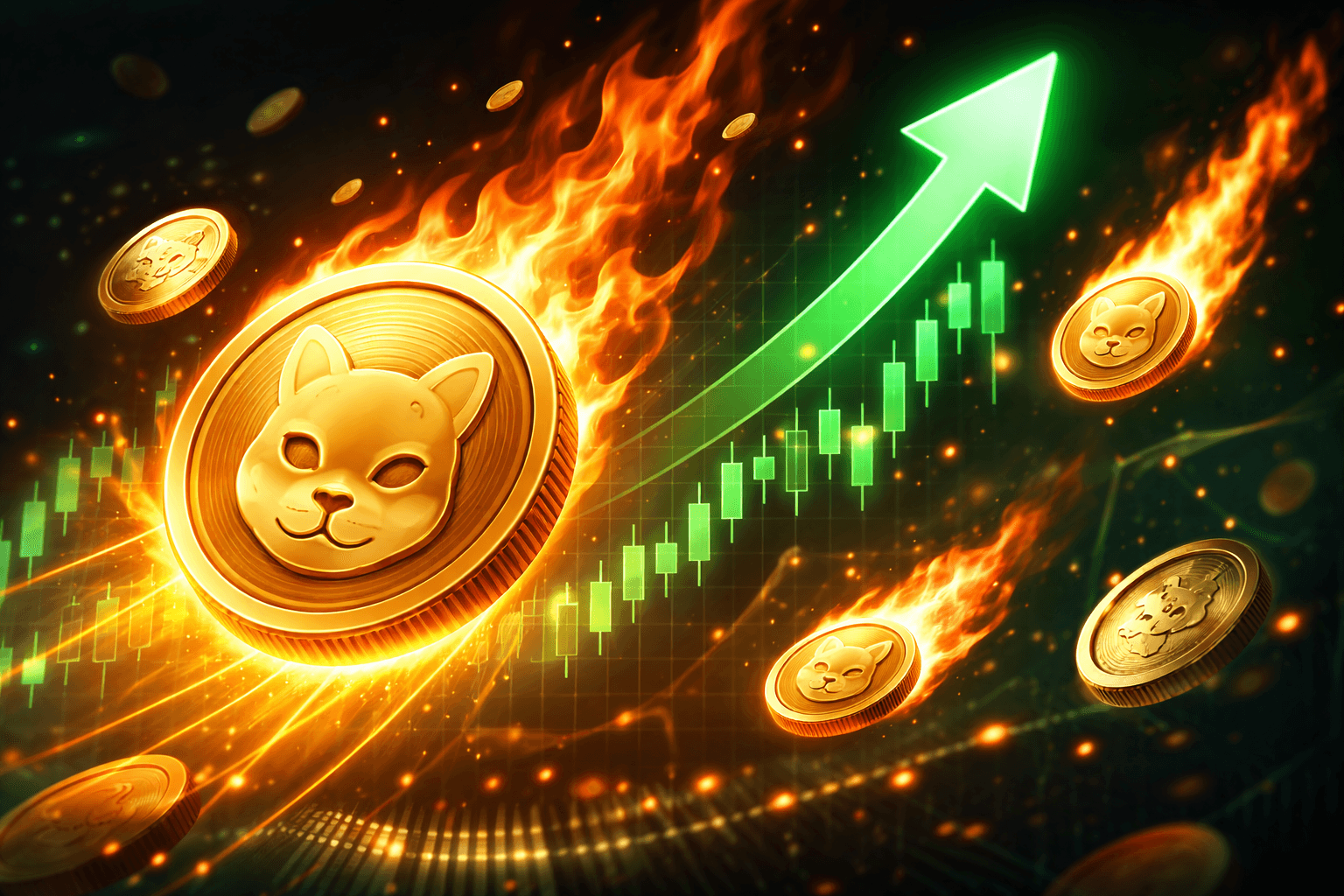 Shiba Inu Coin Gains 7% as Burn Rate Surges Over 160%