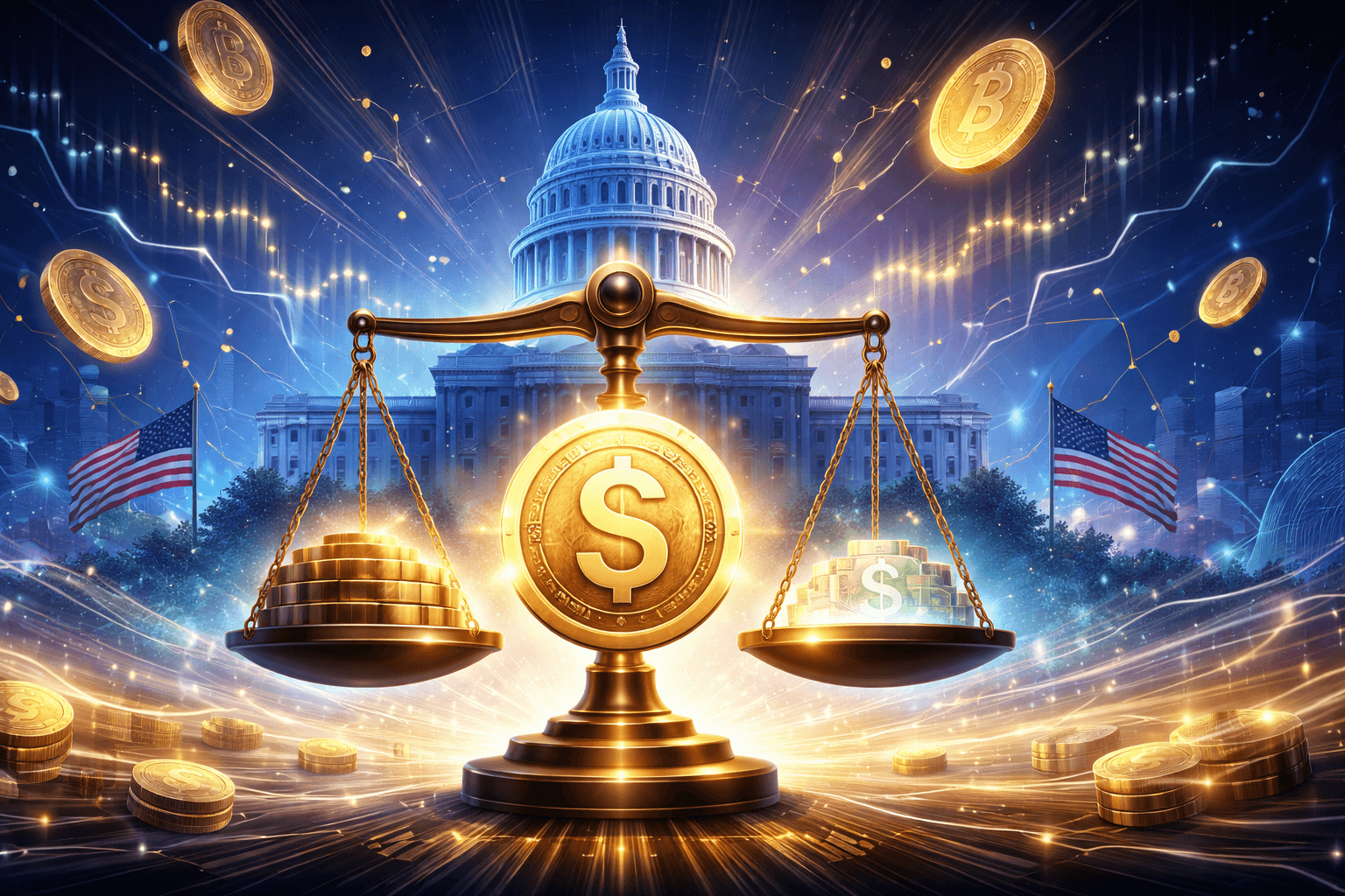 U.S. Senators Work on Stablecoin Yield Compromise to Advance Crypto Clarity Act
