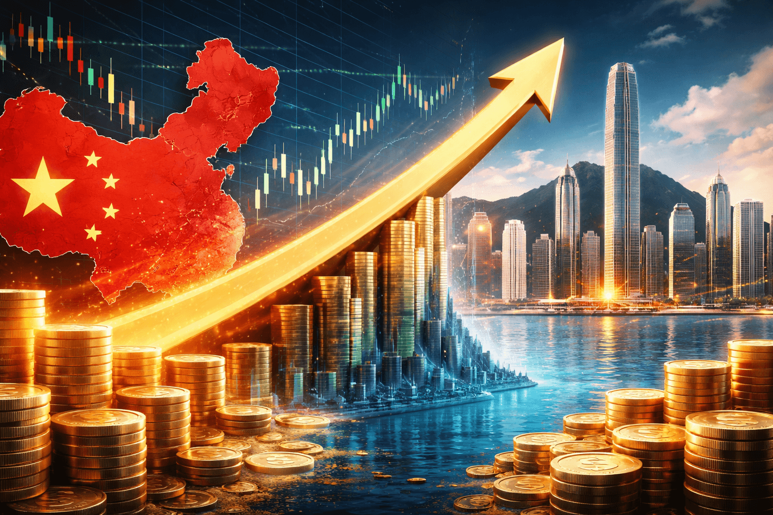 Mainland China Investors Buy Record $4.8 Billion of Hong Kong Stocks