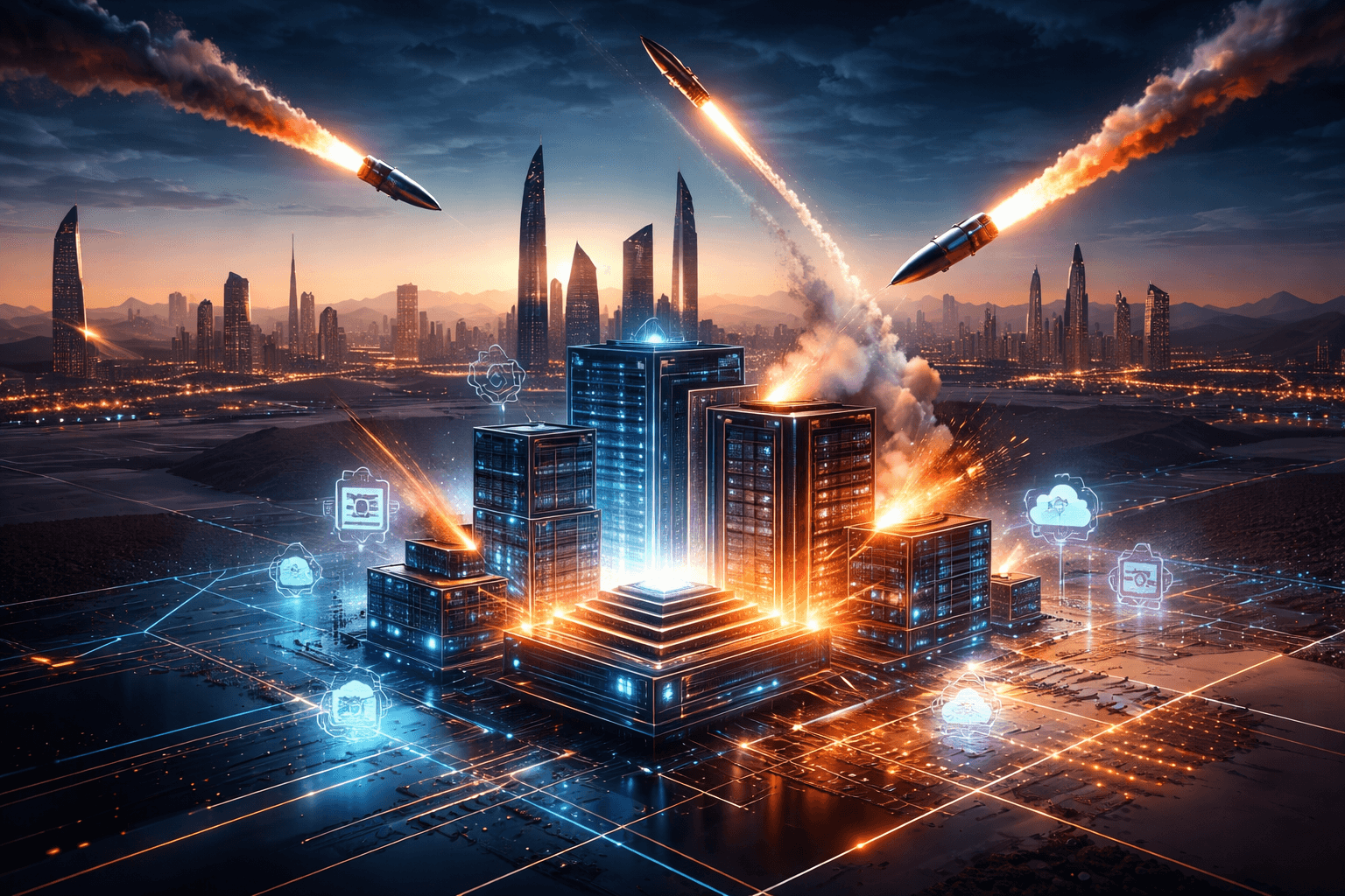 Iran Says Facilities Linked to Major U.S. Technology Companies Could Be Targeted