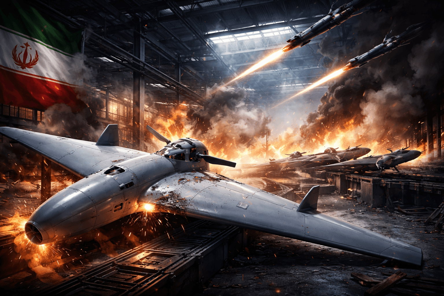 Iran’s Shahed-136 Drone Production Slows After U.S. and Israeli Strikes