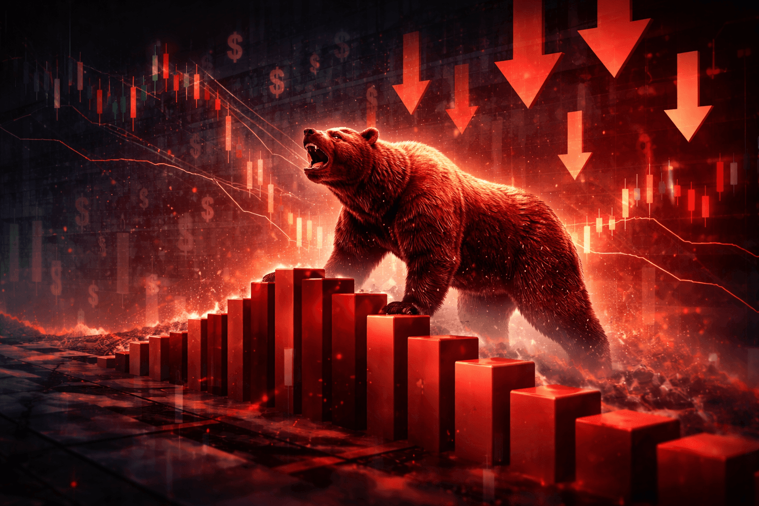 Hedge Funds Raise Bearish U.S. Stock Positions to Highest Since 2022 Bear Market