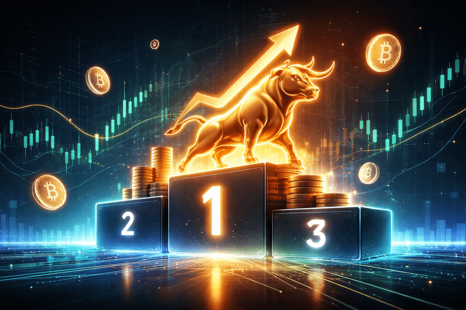 Bullish Overtakes Coinbase to Rank Third in Spot Crypto Trading Volume