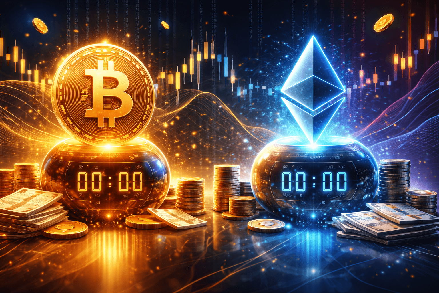 Bitcoin and Ethereum Options Worth $2.18 Billion Set to Expire March 13