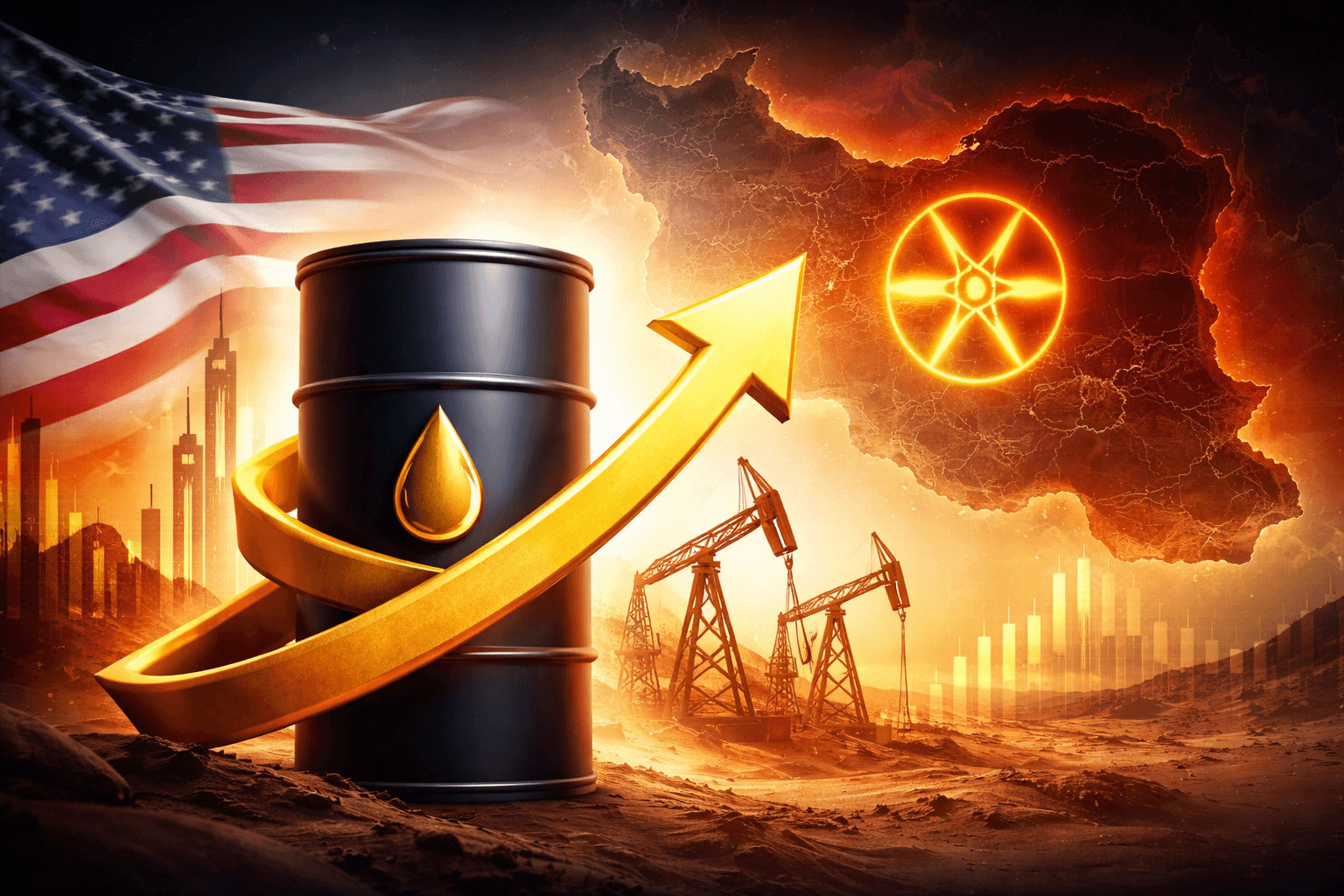 Trump Says Higher Oil Prices Benefit the U.S. as He Prioritizes Iran Policy