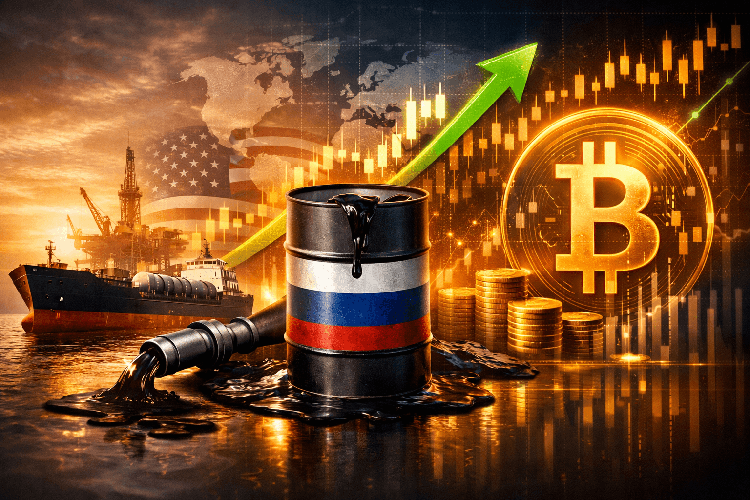 Odaily報道、米財務省がロシア産原油の販売を承認へ