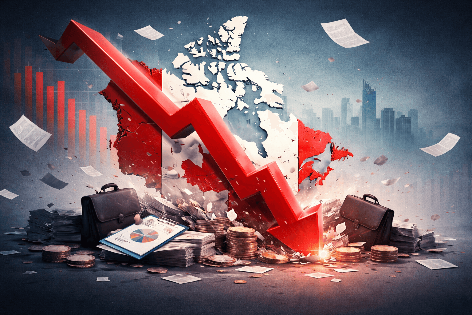 Canada Reports 83,900 Jobs Lost in February