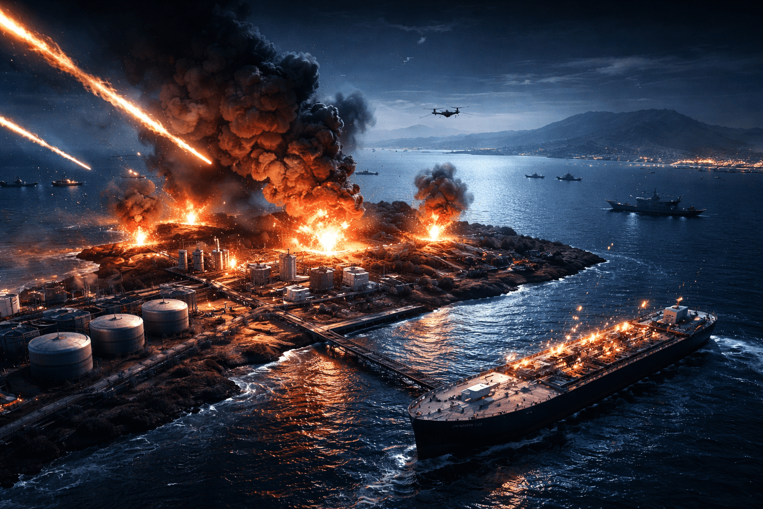 President Trump Says United States Targeted Iran’s Kharg Island in Bombing Raid