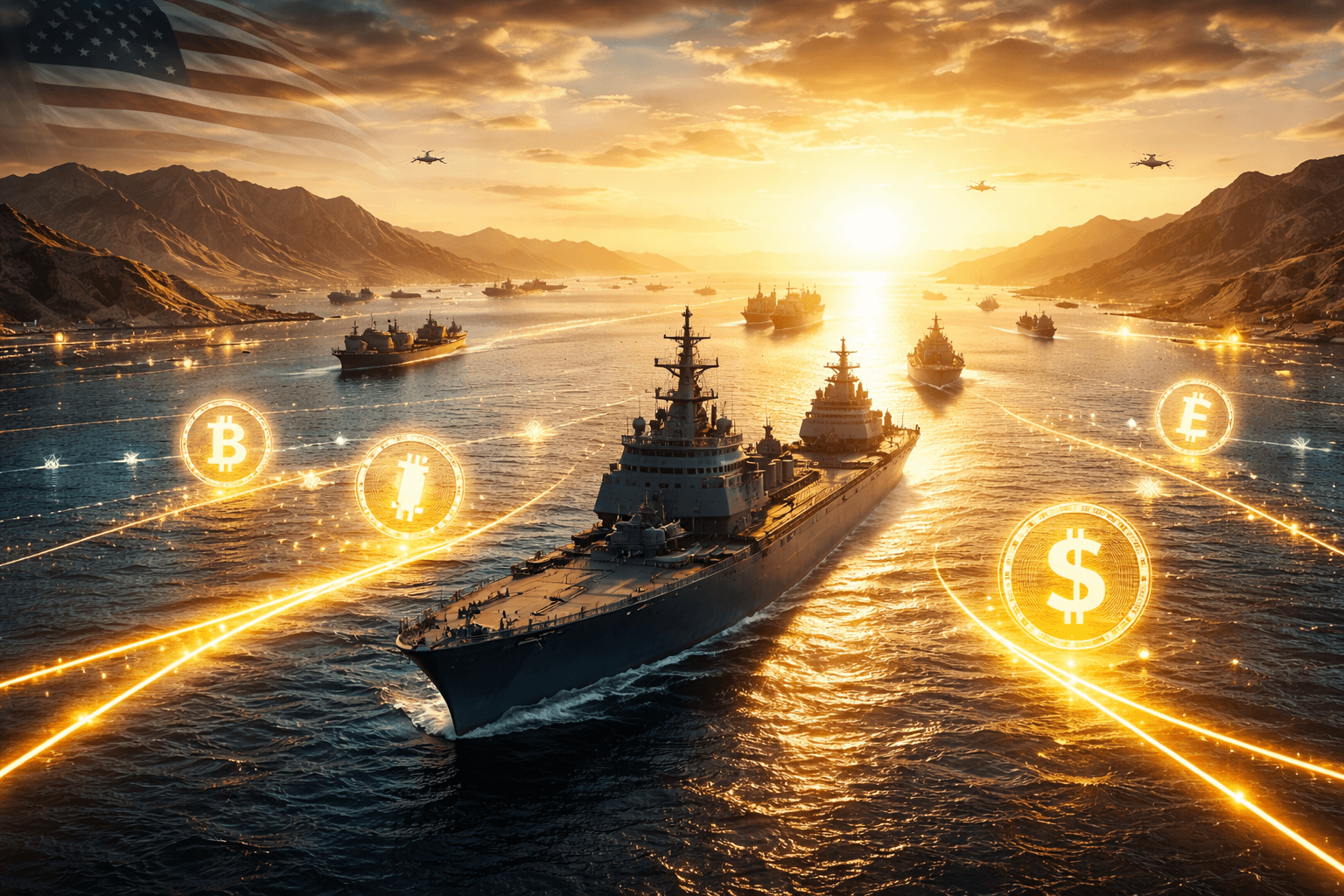 President Trump Says U.S. and Other Countries Are Sending Warships to Strait of Hormuz