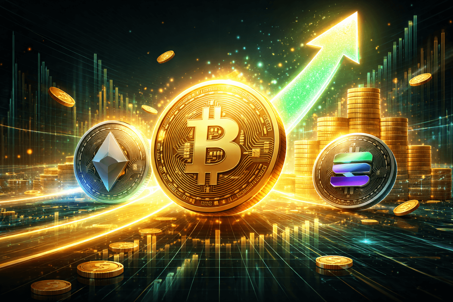 ビットコインが$73,000突破、仮想通貨市場の時価総額は$2.555兆